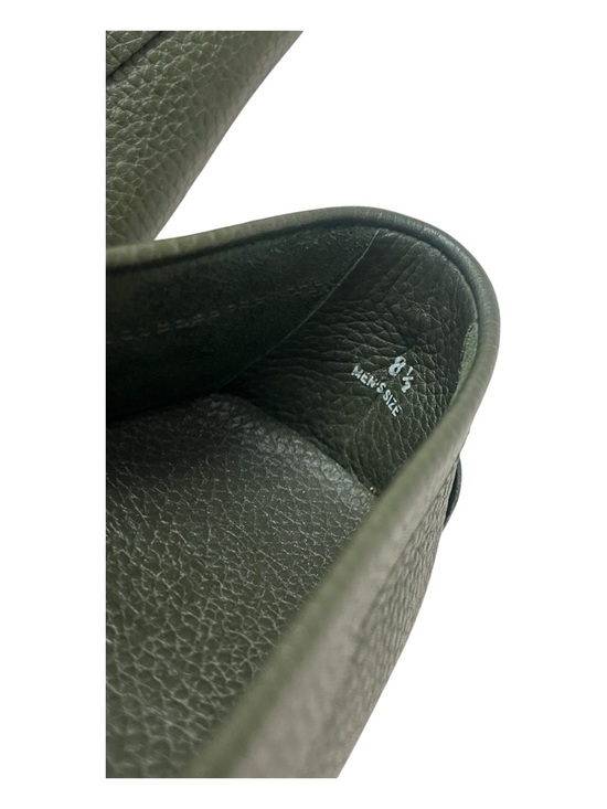 TOD\'S Green Pebbled Leather Gommino Driving Shoes Loafers Men\'s Size 8.5 M main image 5